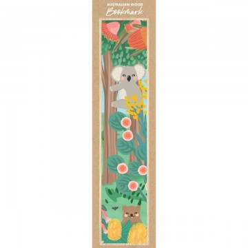 Wooden Bookmark | Woodland Koala